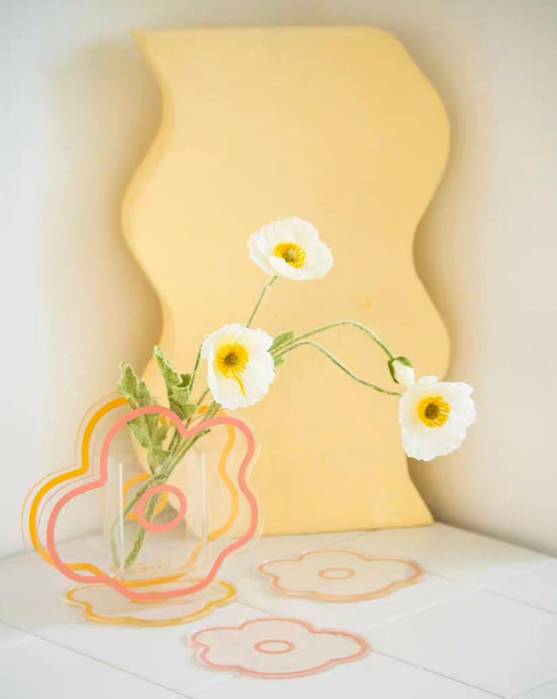 Creative Acrylic Flower Vase