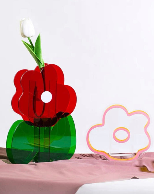 Creative Acrylic Flower Vase