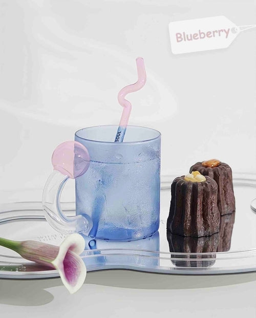 Hand Blown Lollipop Mugs