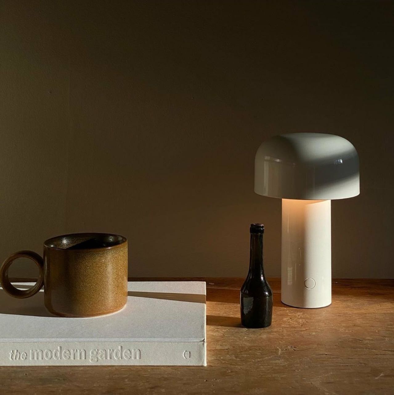 Mushroom Beside Lamp - Bellhop Portable LED Table Lamp