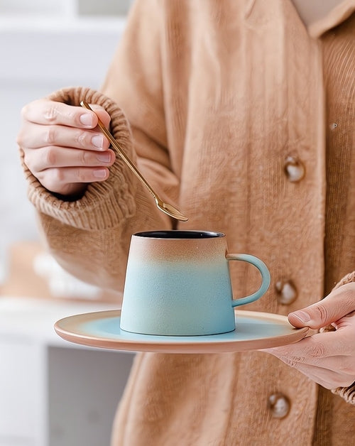 Sandy Mug - Beachy Coastal Ceramic Mug for Summer Vibes